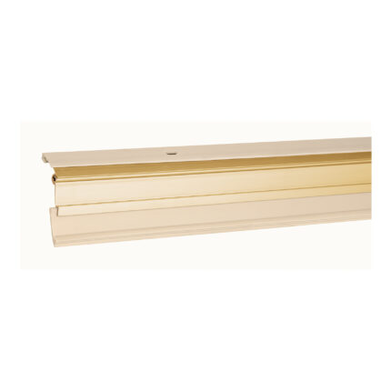 Guardapolvo automático 90 cm dorado, HERMEX