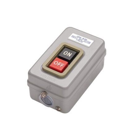 Interruptor de arranque tipo botonera 30A, metálico, VOLTECK