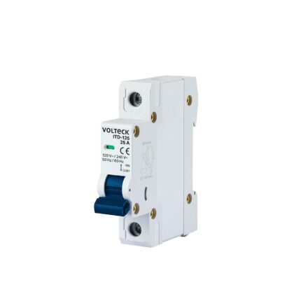 Interruptor de 1 polo 25 A para riel DIN, VOLTECK