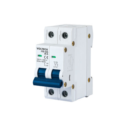 Interruptor de 2 polos 40A para riel DIN, VOLTECK