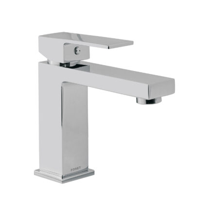 Monomando corto para lavabo, cromo, FOSET KUBO