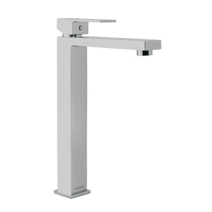 Monomando alto para lavabo, cromo, FOSET KUBO