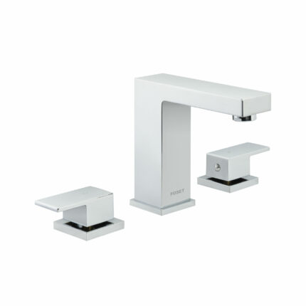 Mezcladora para lavabo taladros separados, cromo, FOSET KUBO