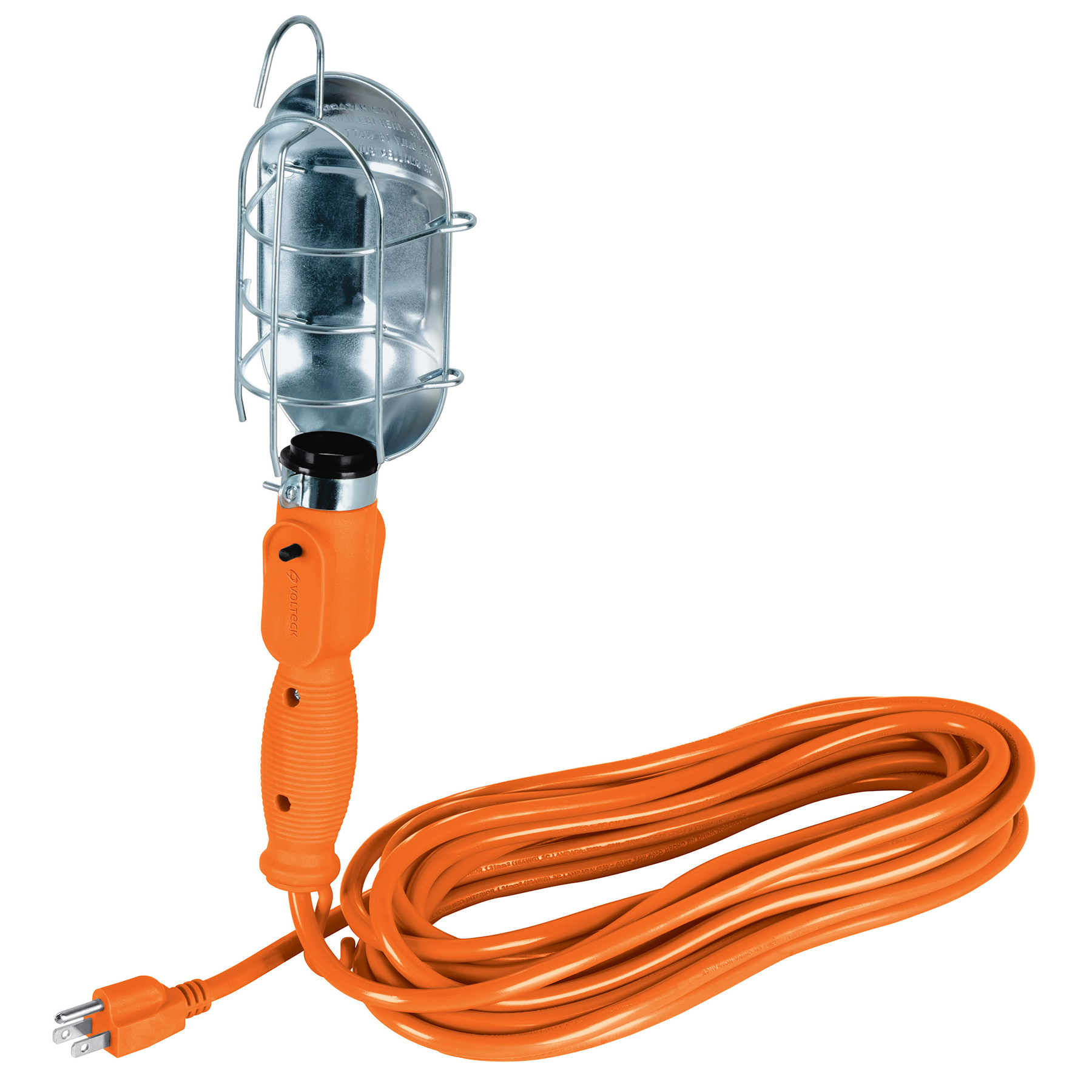 LAT-8M.jpg Lámpara de taller con canastilla metálica 7.5 m, VOLTECK LAT 8M