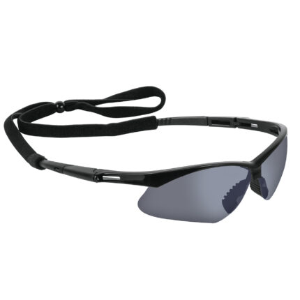 Lentes seguridad deportivos espejo plata, cordón ajustable