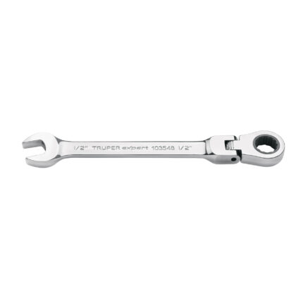 Llave combinada con matraca 1/2' flexible, EXPERT
