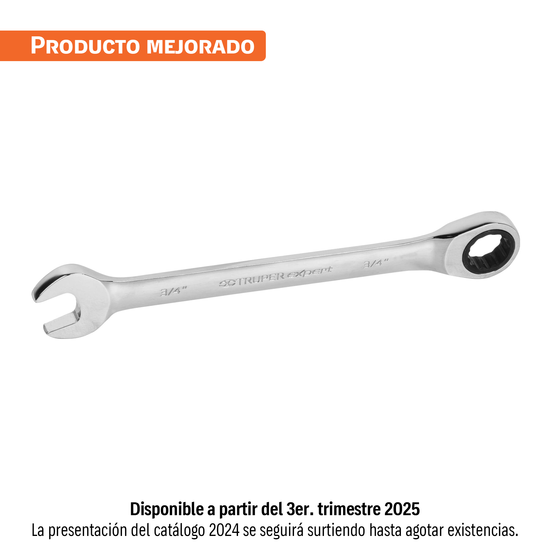 LL-2024X.jpg Llave combinada con matraca 3/4' x 238 mm largo, EXPERT LL 2024X