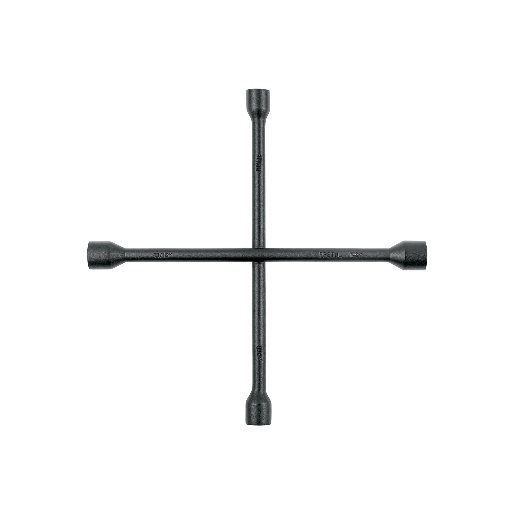 LLCR-14P.jpg Llave de cruz 14', acabado negro mate, PRETUL LLCR 14P