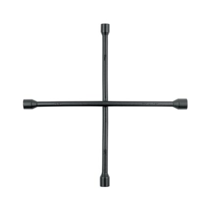 Llave de cruz 18', acabado negro mate, PRETUL