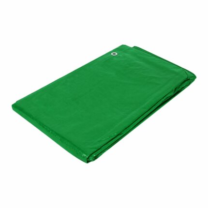 Lona de polietileno 4 x 5 m, verde, 110 g/m2, PRETUL