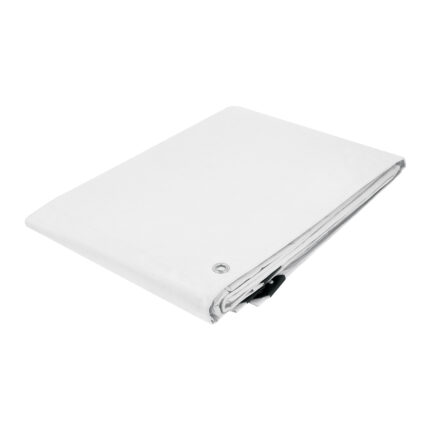 Lona de polietileno 4 x 6 m, blanca, 110 g/m2, PRETUL