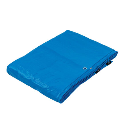 Lona de polietileno 7 x 10 m, azul, 110 g/m2, PRETUL