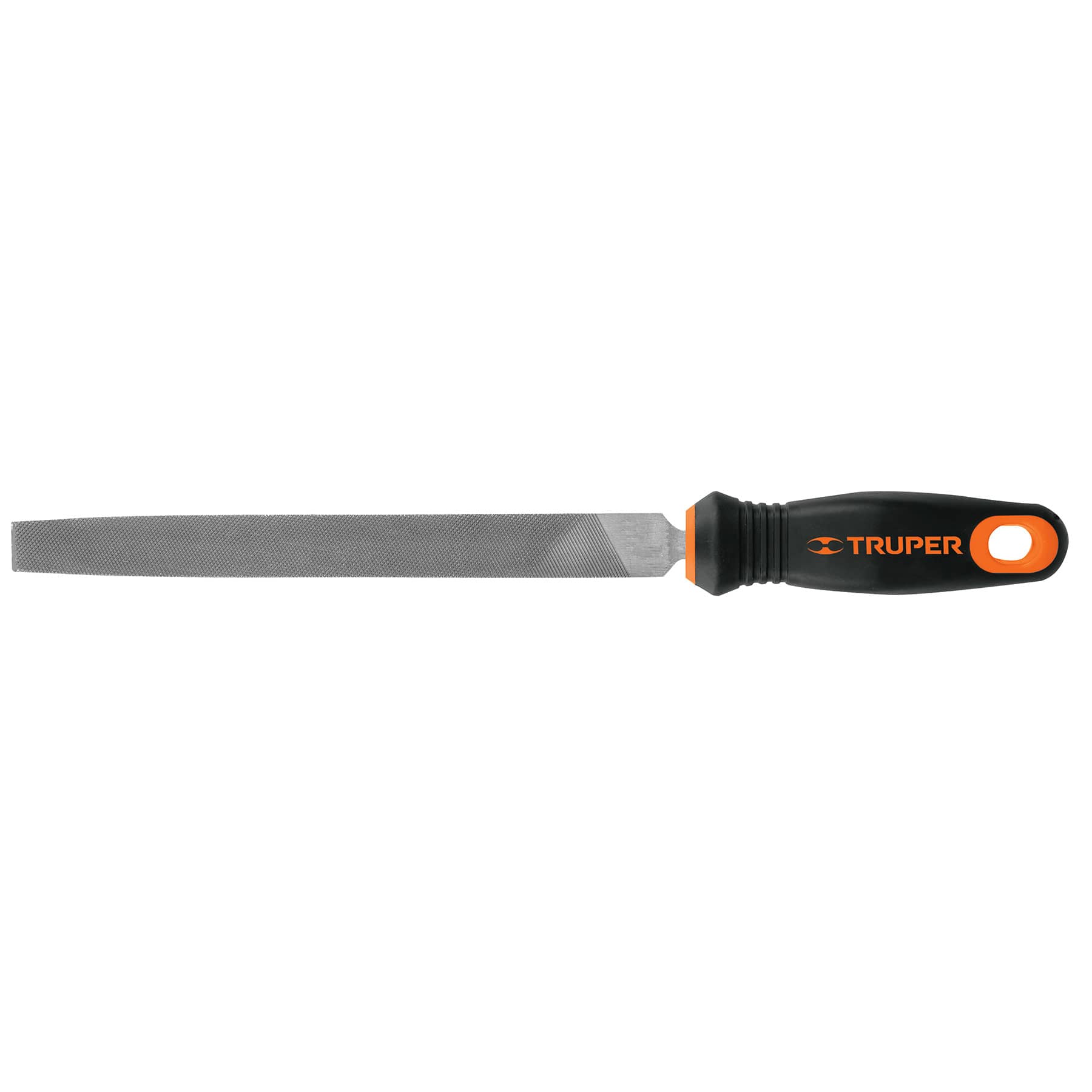 LPB-8T.jpg Lima plana bastarda 8' con mango Comfort Grip, TRUPER LPB 8T
