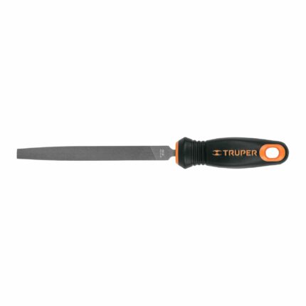 Lima plana muza 6' con mango Comfort Grip, TRUPER