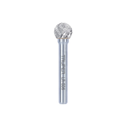 Lima rotativa punta esférica, 13 mm, TRUPER