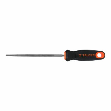Lima redonda bastarda 6' con mango Comfort Grip, TRUPER