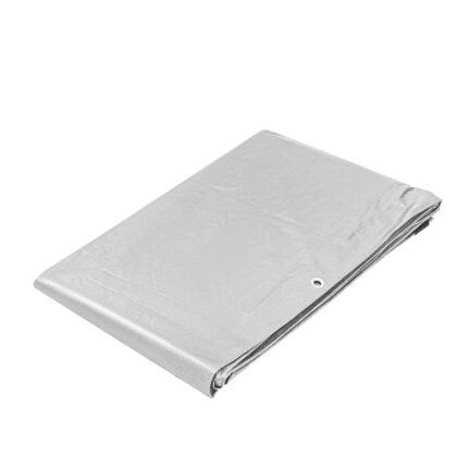 Lona de polietileno reforzada 4 x 5 m, gris, 180g/m2, TRUPER