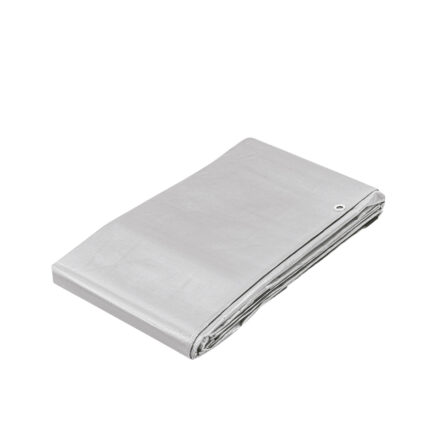 Lona de polietileno reforzada 4 x 6 m, gris, 180g/m2, TRUPER