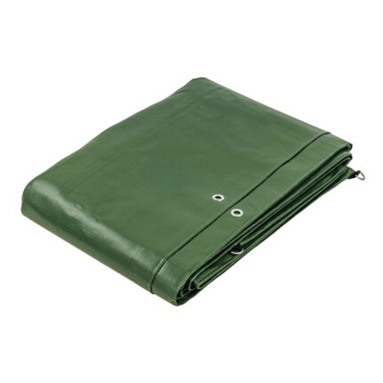 Lona uso rudo 5 x 6 m, verde olivo, 240 g/m2, TRUPER EXPERT