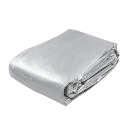 Lona de polietileno reforzada 9x14 m, gris, 180g/m2, TRUPER