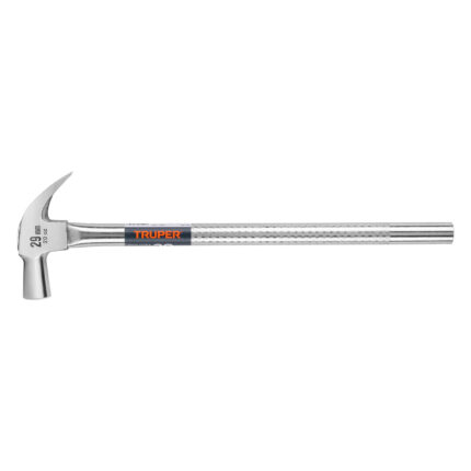 Martillo cabeza cónica 29 mm uña curva, mango tubular,TRUPER