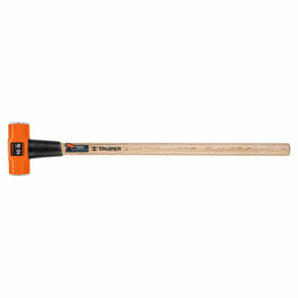 Marro octagonal 10 lb, mango de madera 36', TRUPER