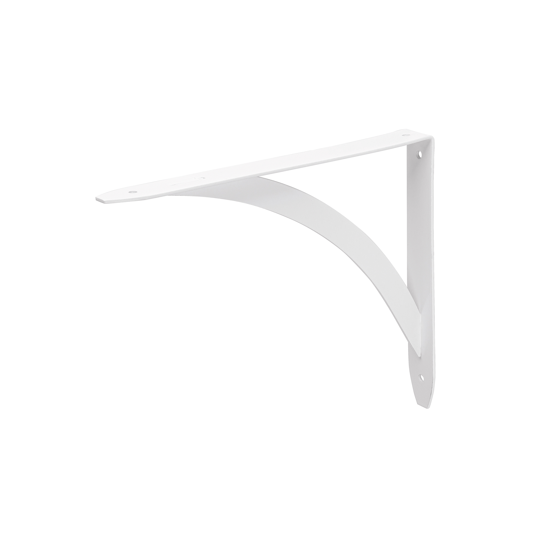 MED-10BB.jpg Ménsula reforzada blanca 8 x 10', diseño barra, FIERO MED 10BB