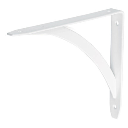 Ménsula reforzada blanca 5 x 7', diseño barra, FIERO
