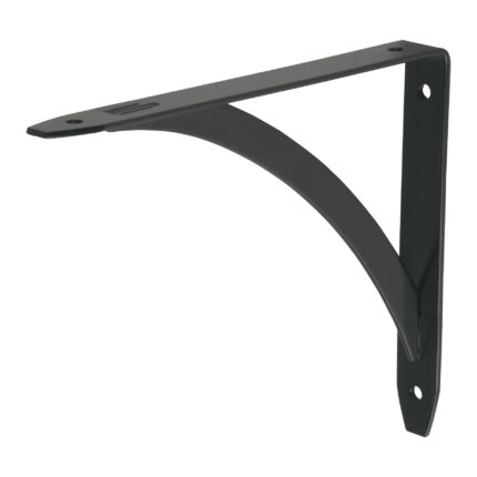 Ménsula reforzada negra 5 x 7', diseño barra, FIERO