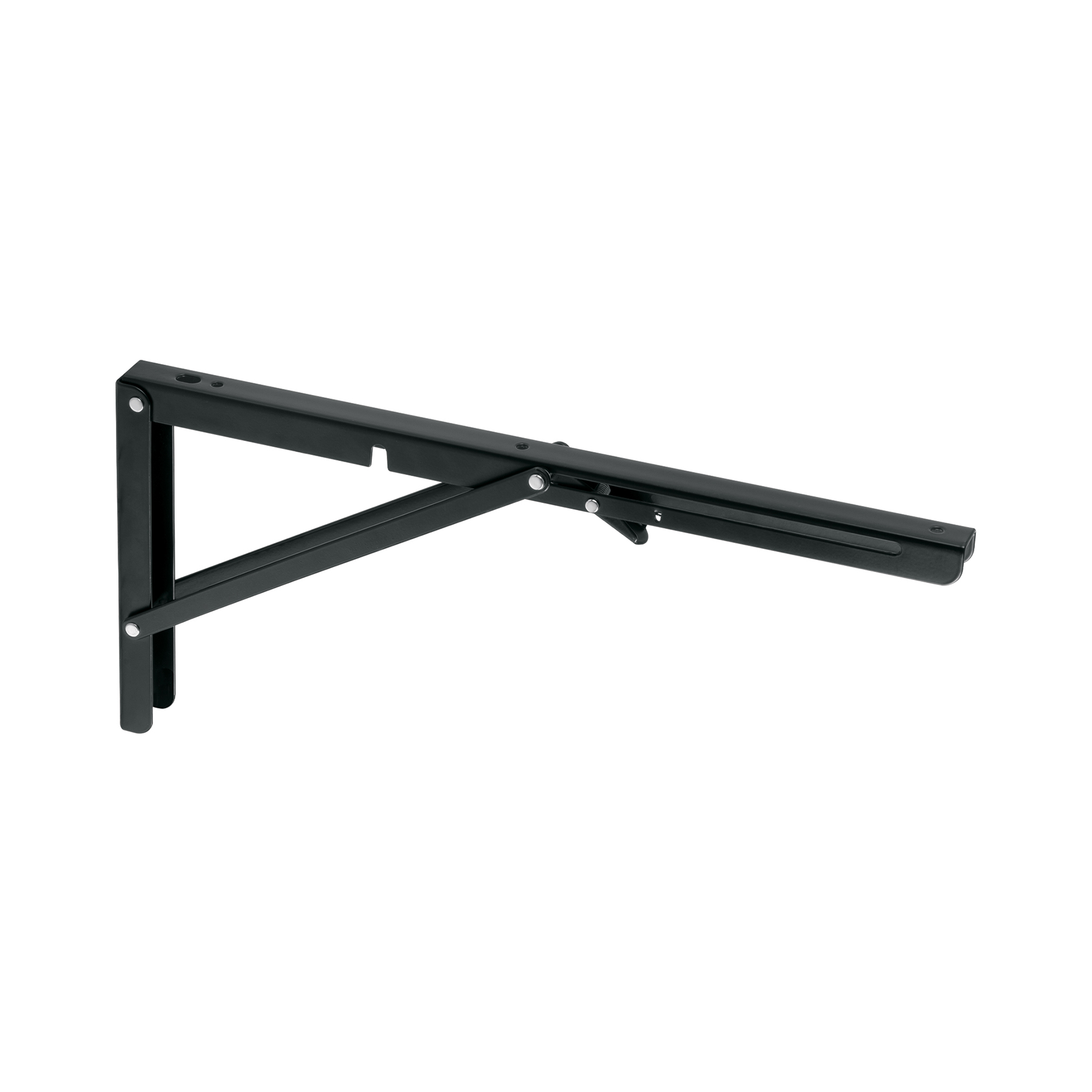 MEP-16N.jpg Ménsula plegable de acero negra 8' x 16', FIERO MEP 16N