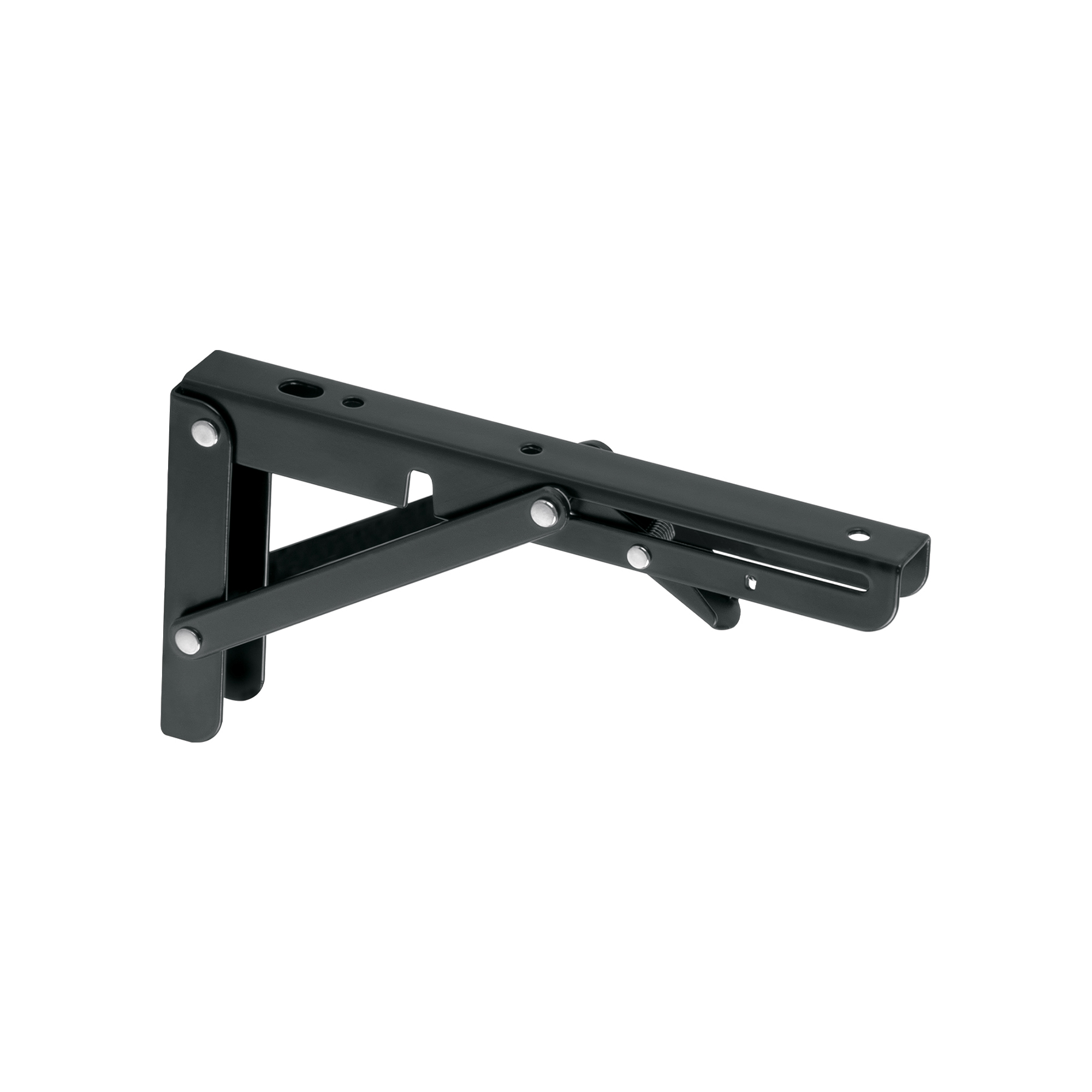 MEP-8N.jpg Ménsula plegable de acero negra 4' x 8', FIERO MEP 8N