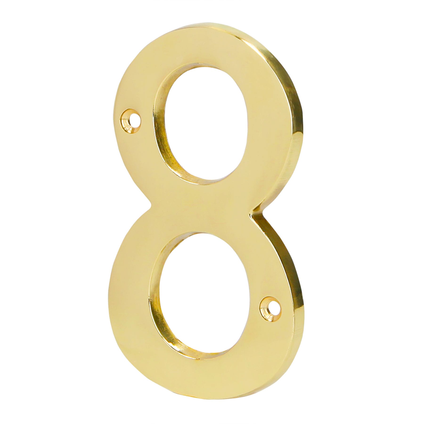 NUCH-8.jpg Número 8 de latón sólido 4', latón brillante, HERMEX NUCH 8