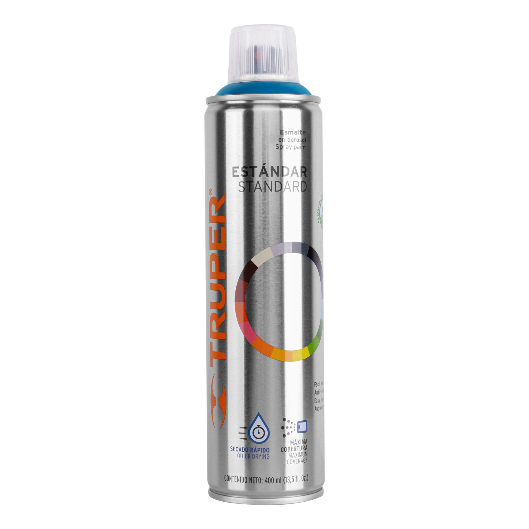 PA-AH.jpg Pintura aerosol azul holandés, bote esbelto 400 ml, TRUPER PA AH