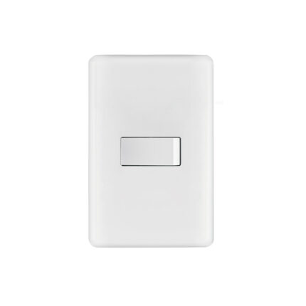 Placa armada con 1 interruptor sencillo, VOLTECK BASIC