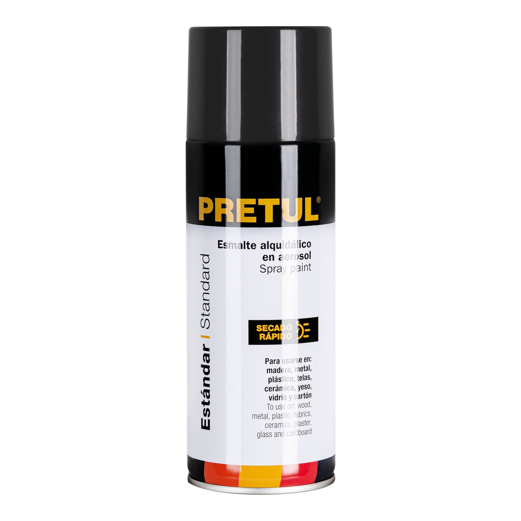 PA-GO-P.jpg Pintura en aerosol, gris oscuro, 400 ml, PRETUL PA GO P