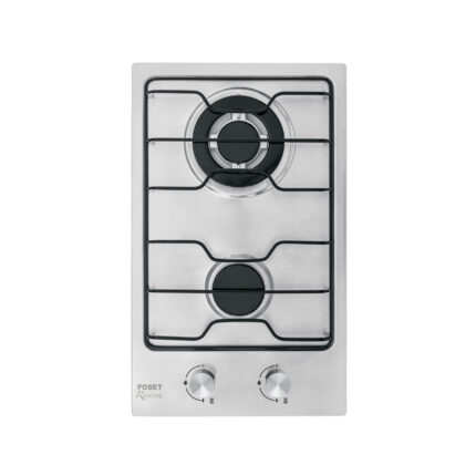 Parrilla gas empotrar 31 cm, 2 quemadores, esmalte, FOSET