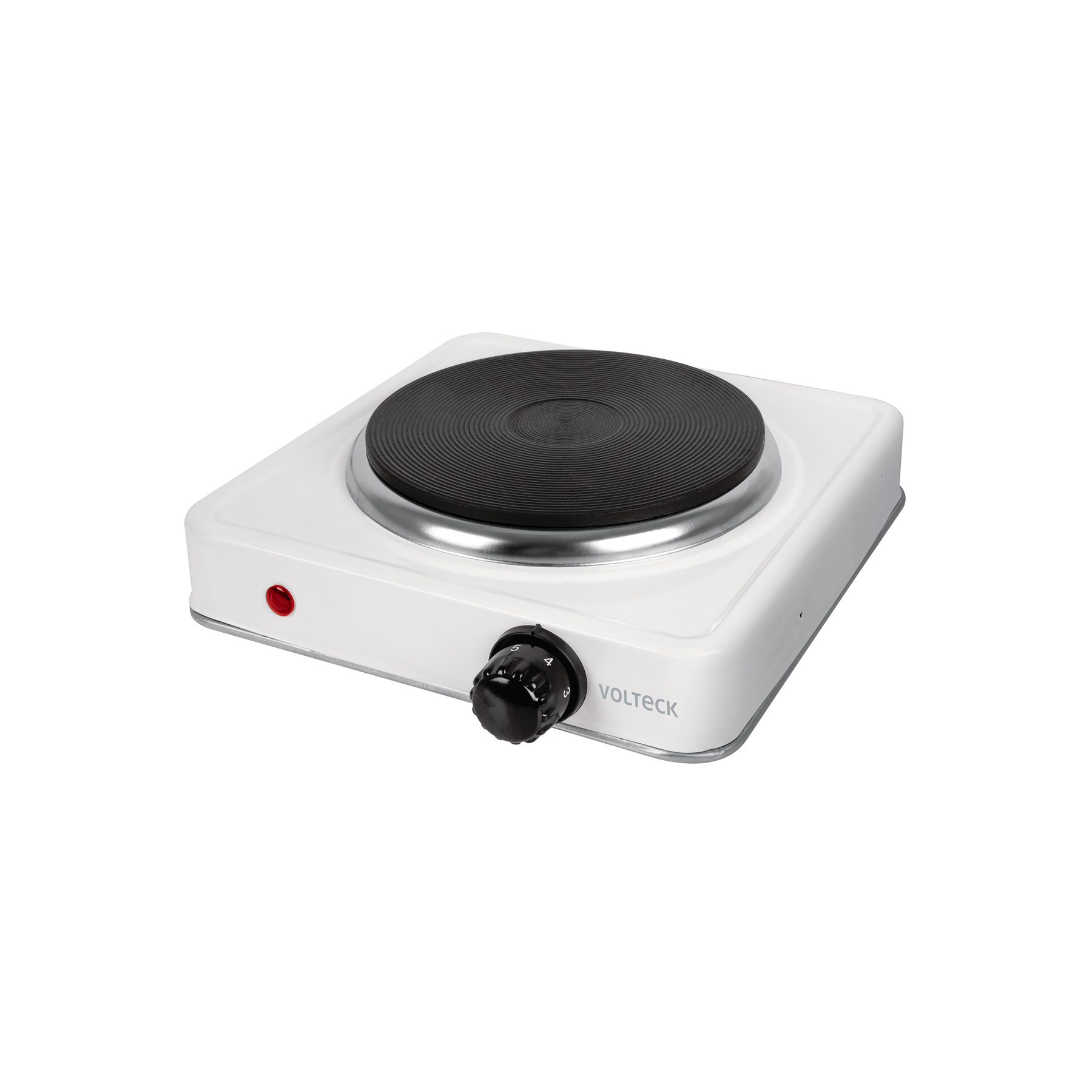PAEL-1CD.jpg Parrilla eléctrica 1 quemador de disco, blanca, VOLTECK PAEL 1CD