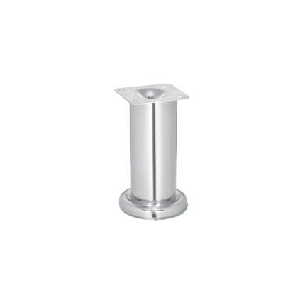 Pata para sofá y mueble, cromo, 120 mm altura, HERMEX