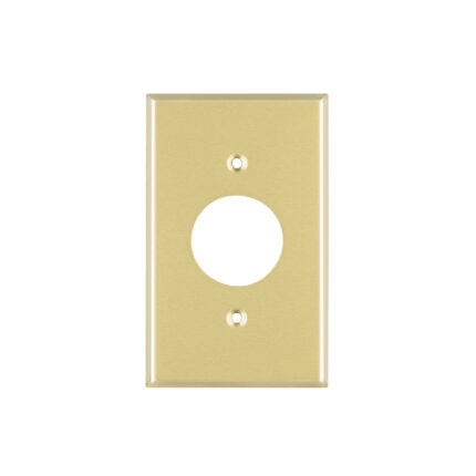 Placa para contacto redondo, de aluminio, línea Standard