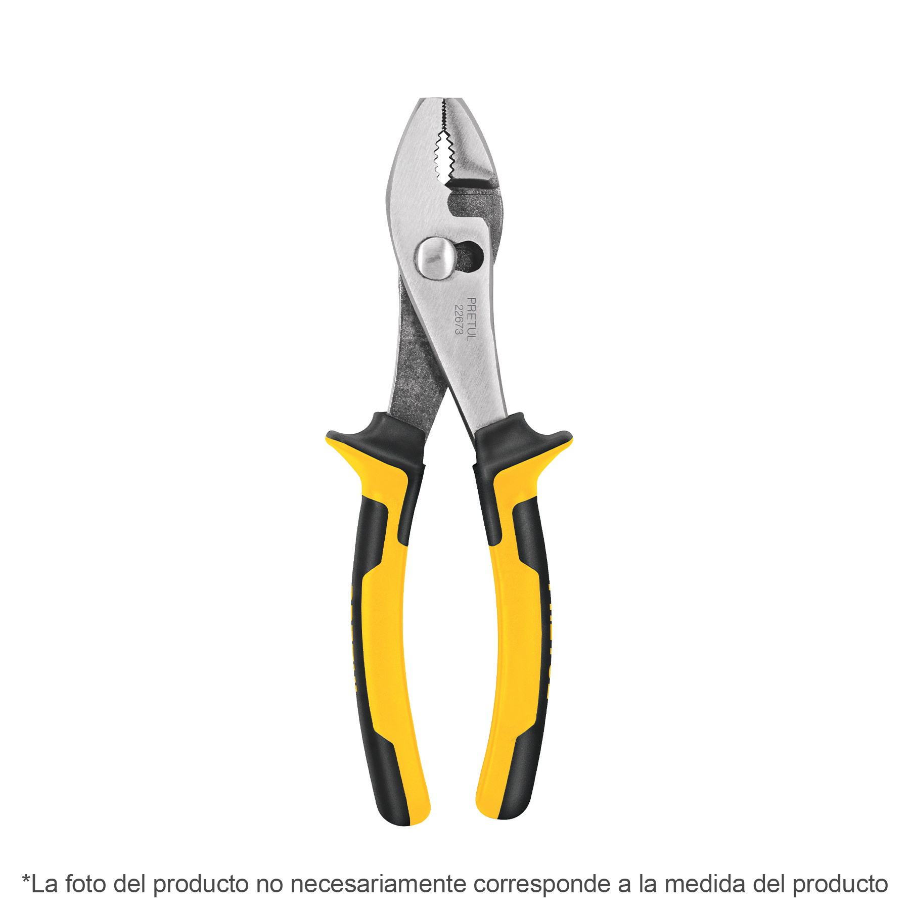 PCH-6PX.jpg Pinza de chofer 6' mango Comfort Grip, PRETUL PCH 6PX