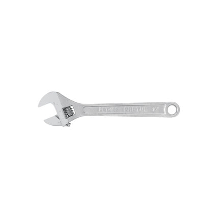 Llave ajustable (perico) 10' cromada, PRETUL