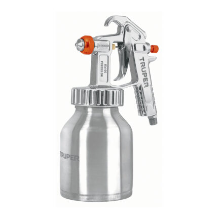 Pistola p/pintar baja presión, 1.5 mm, naranja, entrada inf