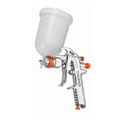 Pistola para pintar LVMP vaso plástico, 2 mm, TRUPER