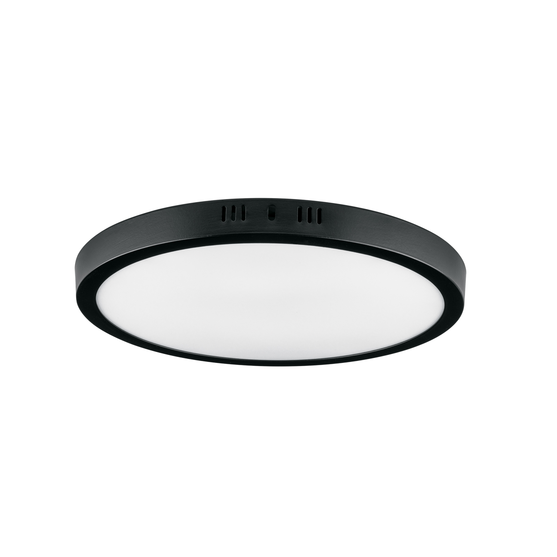 PLA-229L.jpg Luminario LED plafón 24W 6500K, redondo, negro, VOLTECK PLA 229L
