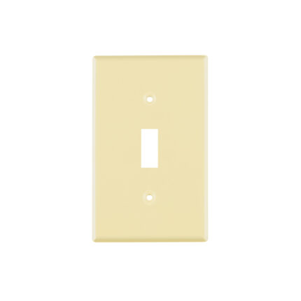 Placa de ABS para interruptor vertical, Standard, marfil