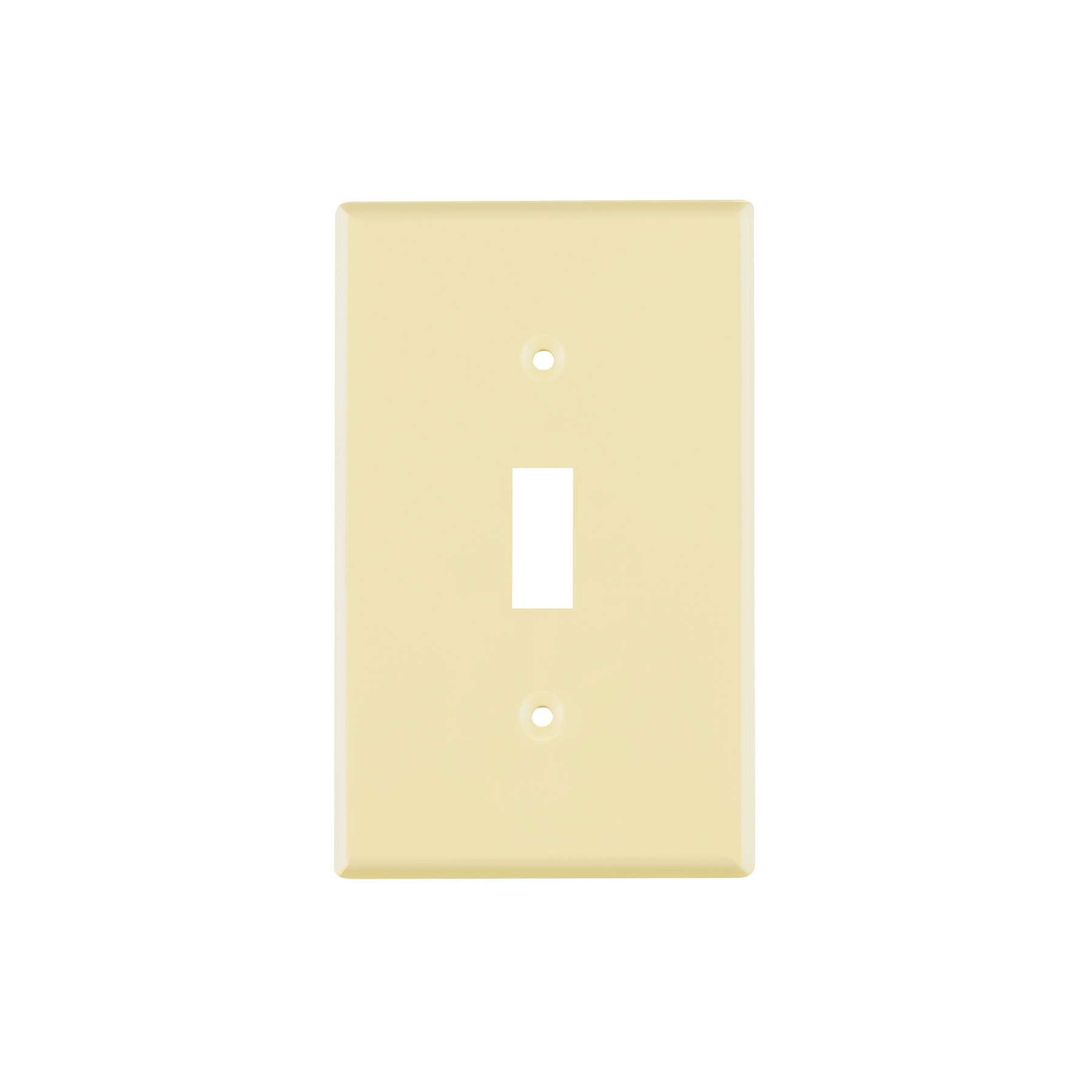 PPAP-S.jpg Placa de ABS para interruptor vertical, Standard, marfil PPAP S