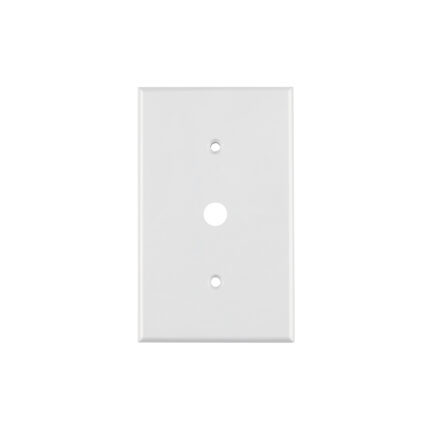 Placa de ABS para atenuador, Standard, blanco, VOLTECK