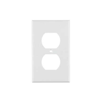 Placa de ABS dúplex, Standard, blanco VOLTECK