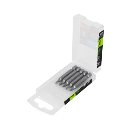 Estuche con 5 puntas de cruz PH0 largo 2', TRUPER EXPERT