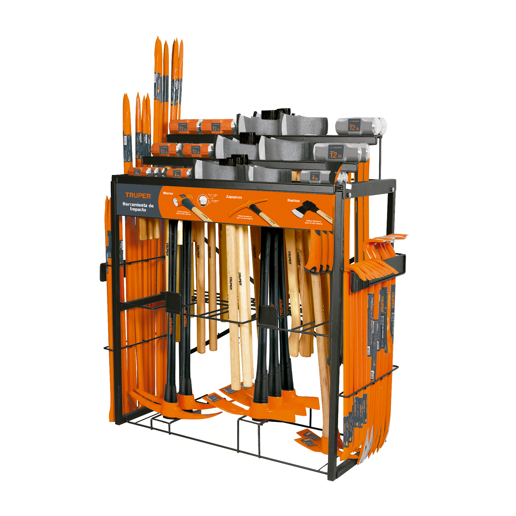 R-HIMP-3M.jpg Rack para herramientas de alto impacto, México, TRUPER R HIMP 3M